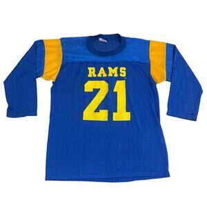 Vintage 80s Los Angeles Rams shirt size youth large